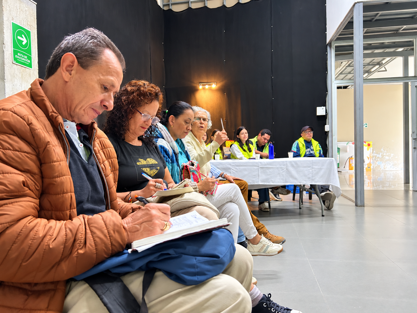 Encuentro comunitario del Comité de vecinos.